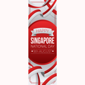 National Day Banner NDP Modern