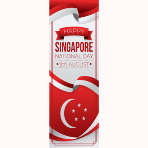 National Day Banner NDP Modern