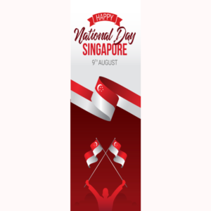 National Day Banner NDP Modern