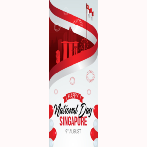 National Day Banner NDP Modern